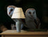 Twilight Barn Owls Mural #76